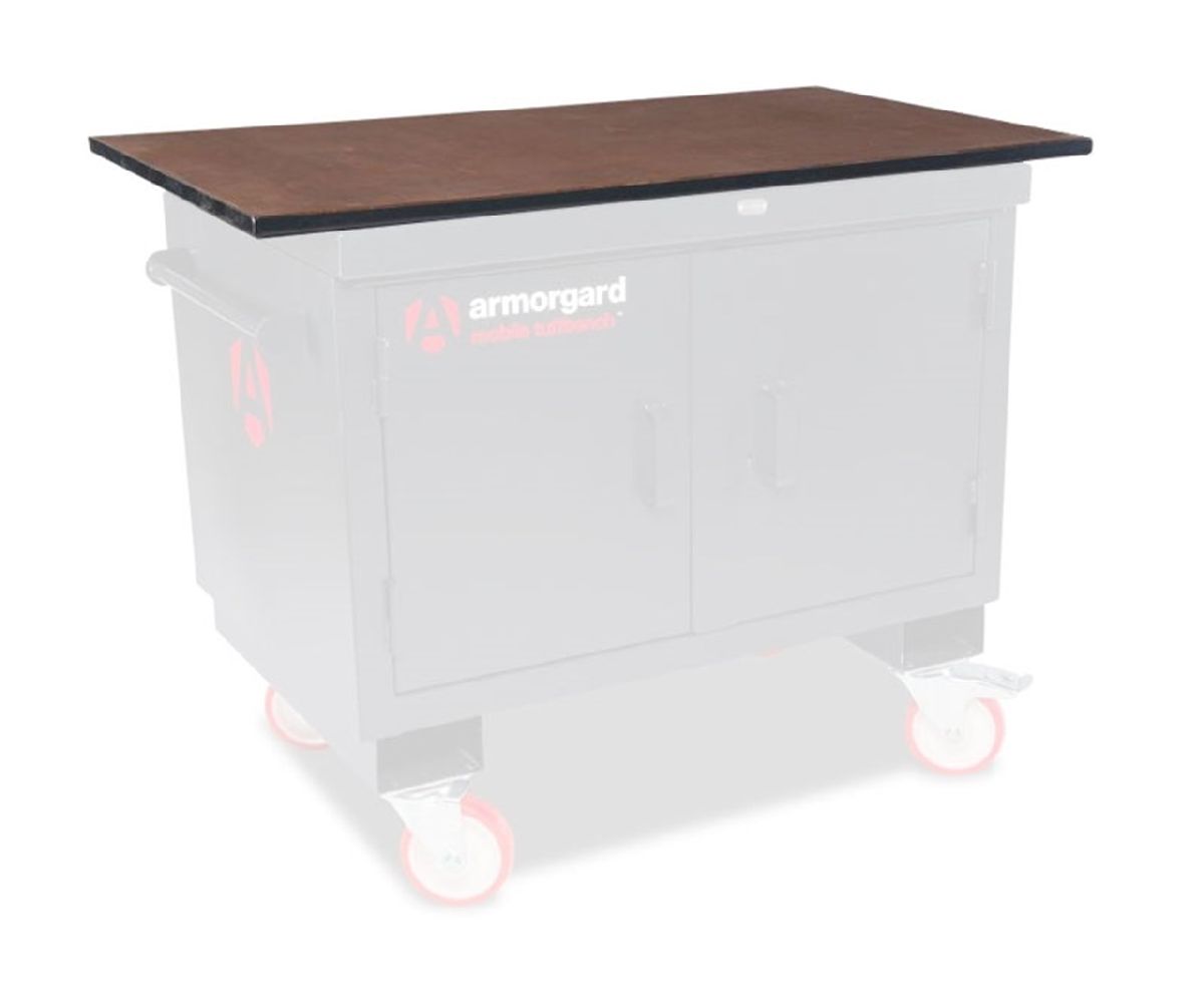 Armorgard BH1270M-W wooden worktop for mobile Tuffbench