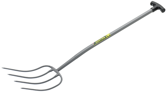Bulldog manure fork (T-handle)