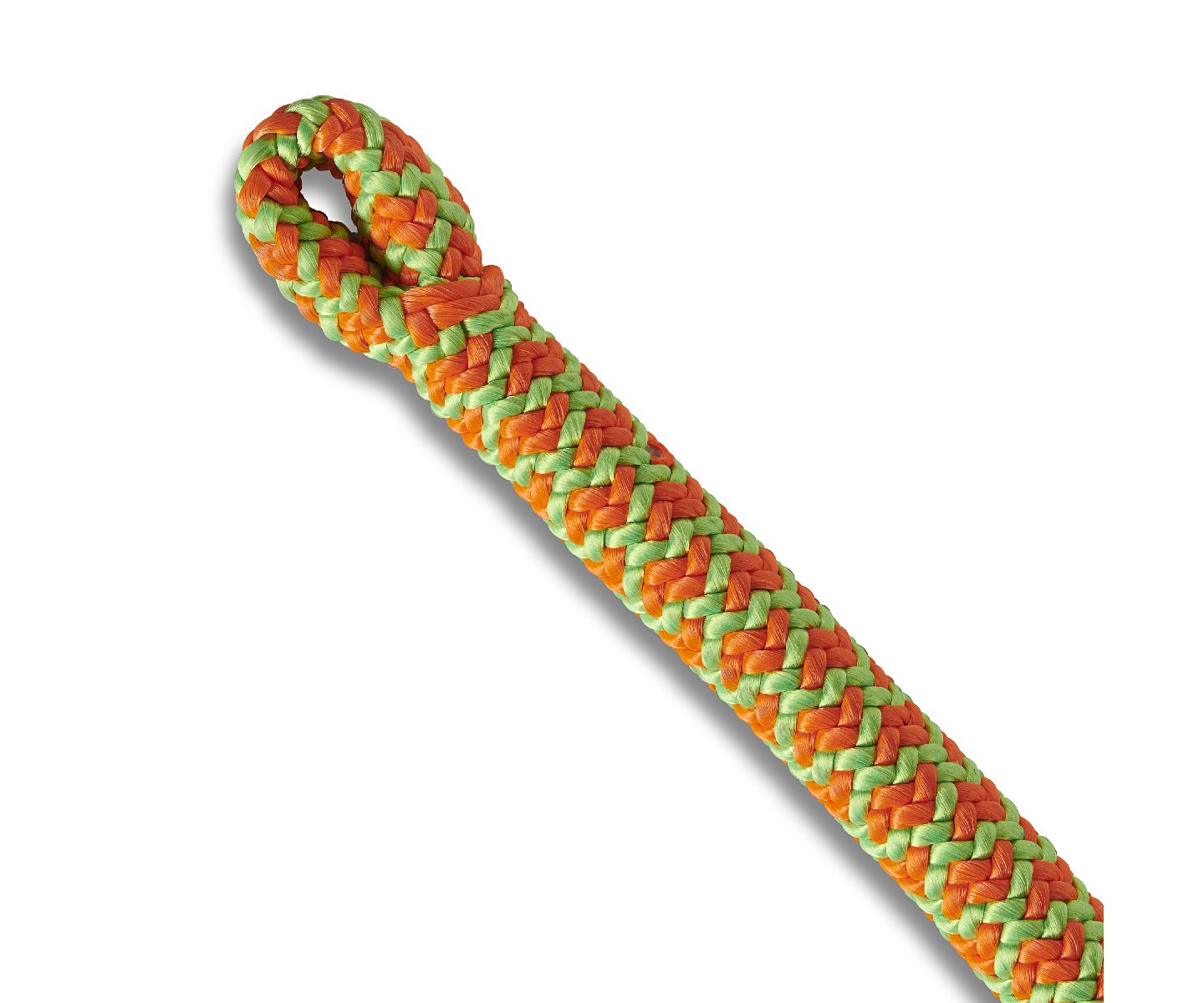 Cousin Atrax 11.6mm climbing rope (spliced) (Green / Orange)