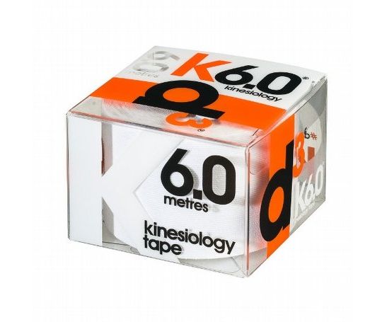 d3 Kinesiology tape (6m) (White)
