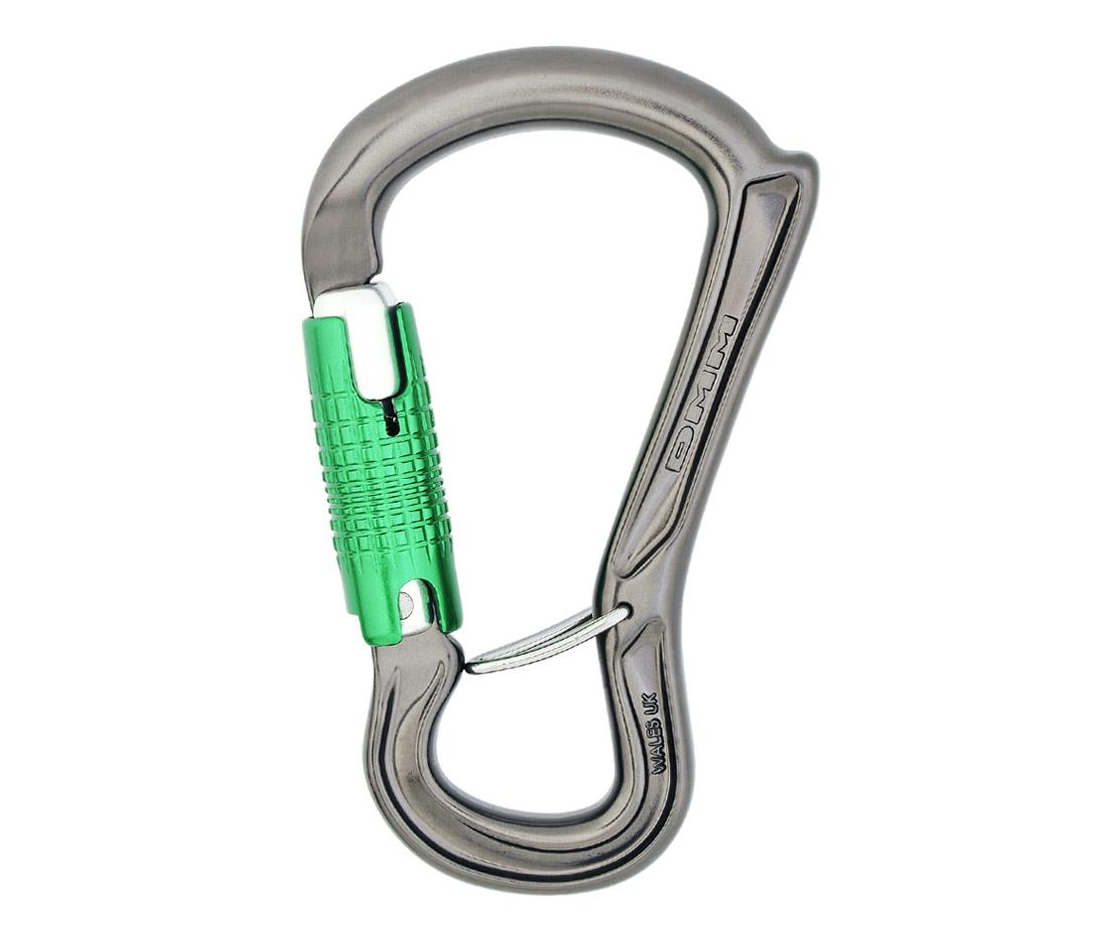 DMM 25kN Ceros 3 way aluminium karabiner with wire eye