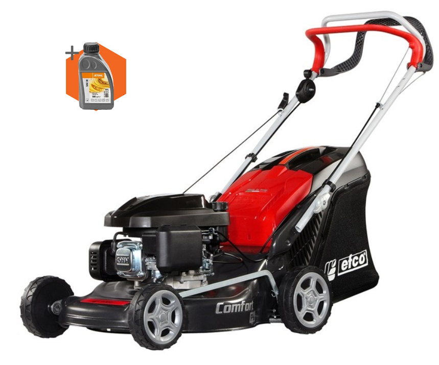 Efco LR 53 TK ALLROAD+4 petrol self propelled four wheeled lawn mower (20_ cut)