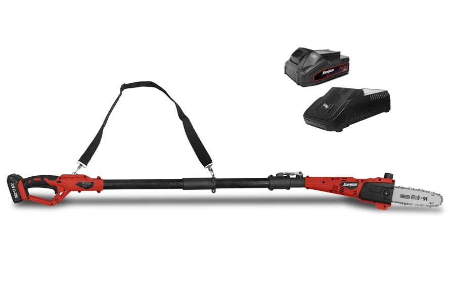 Energizer ELPC 20V battery pole saw (8