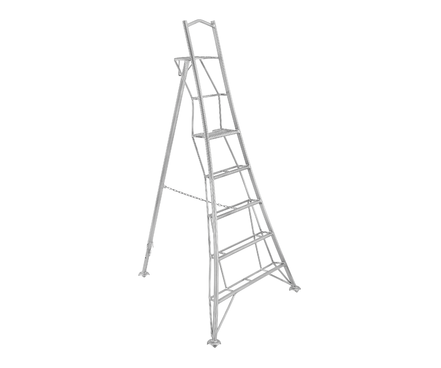 Henchman 1 leg adjustable tripod ladder