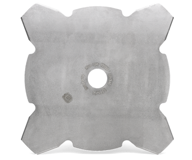 Husqvarna grass cutting strimmer/brushcutter blade (255mm) (4 tooth)