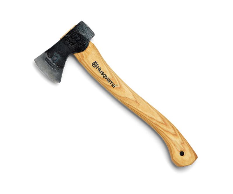 Husqvarna wooden camping axe