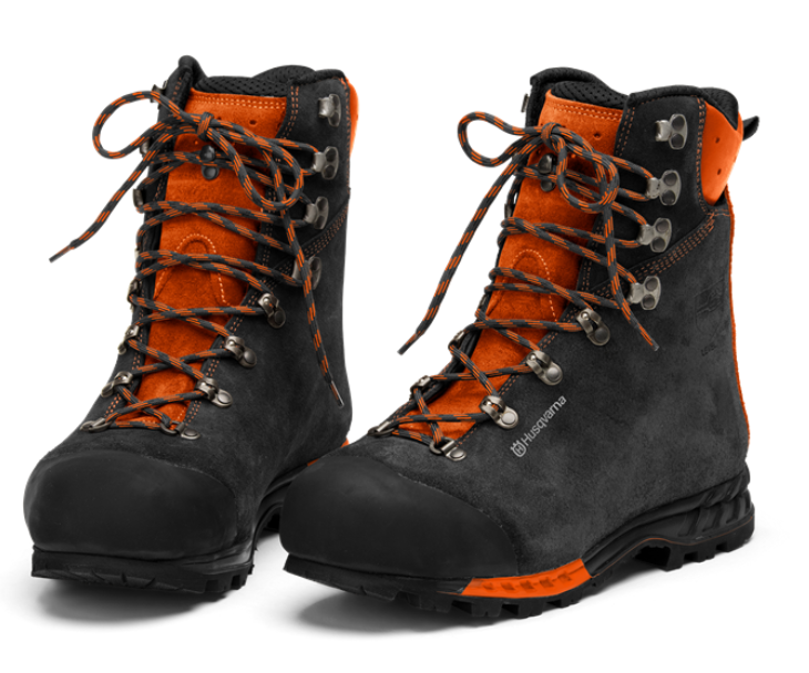 Husqvarna Functional leather chainsaw boots (class 2)