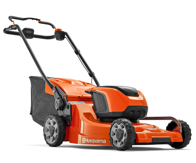 Husqvarna LC 247iX battery push four wheeled lawn mower (47cm cut)