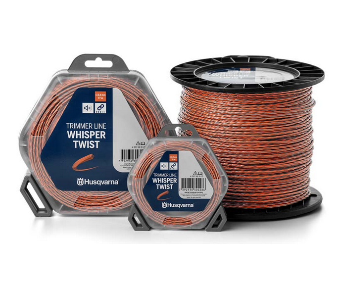 husqvarna whisper twist trimmer line