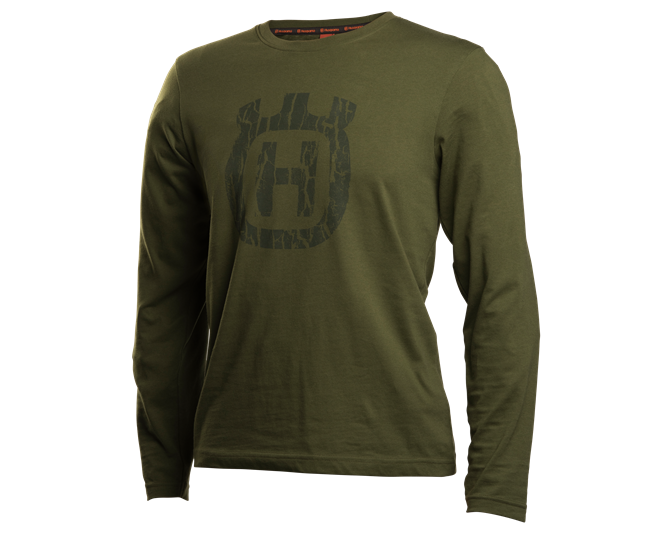 Husqvarna Xplorer bark camo unisex long-sleeved T-shirt