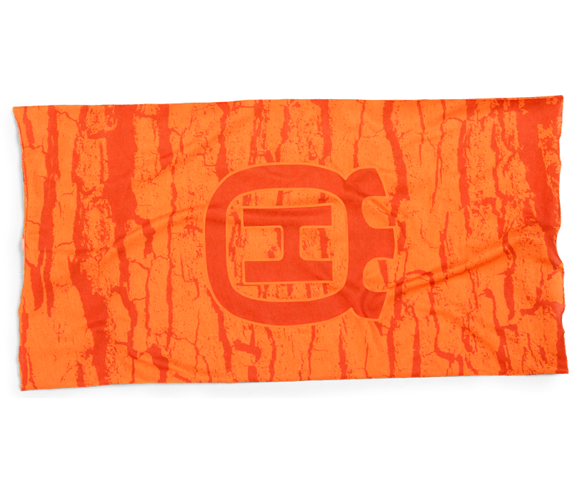 Husqvarna Xplorer bark camo neck tube