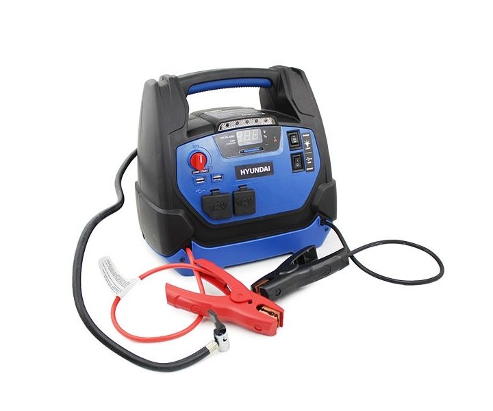 Hyundai HYJS-950 jump starter with air compressor