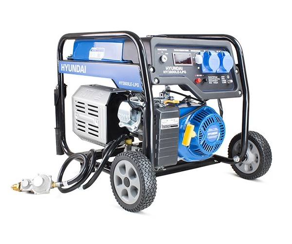 Hyundai HY3800LE-LPG dual fuel site petrol generator