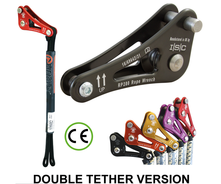 ISC Rope wrench ZK-2 with double tether (Grey)