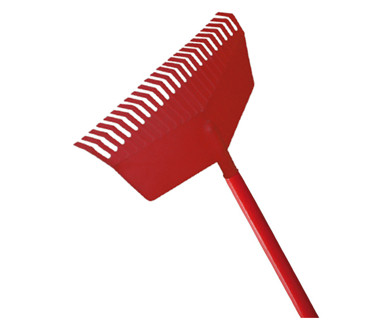 Kamikaze flat rake with wooden handle (450mm) (Individual)