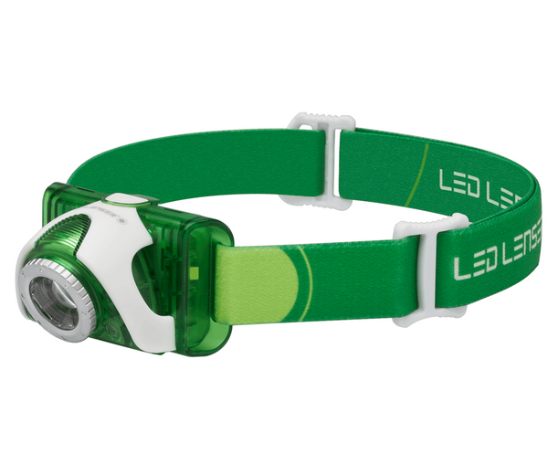 Led Lenser SEO3 LED head torch (Green)