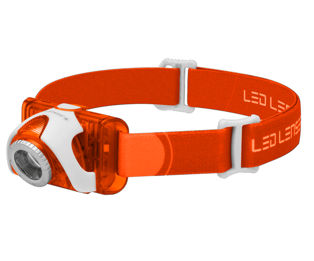Led Lenser SEO3 LED head torch (Orange)