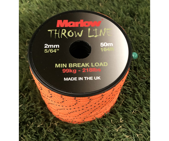 Marlow braided throwline 50m