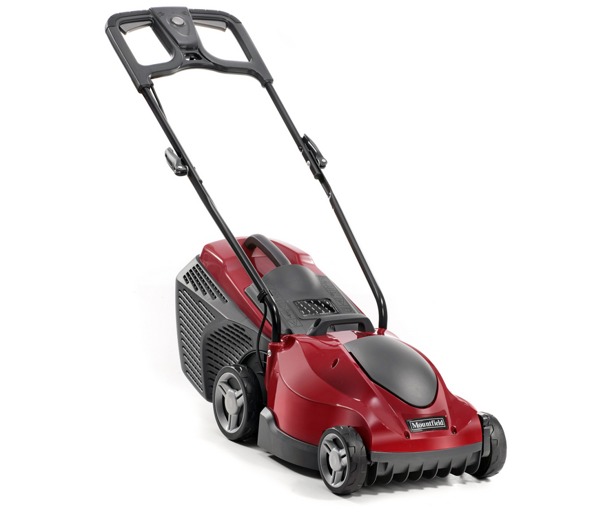 Mountfield Princess 34 electric push four wheeled/rear roller lawn mower (34cm cut)