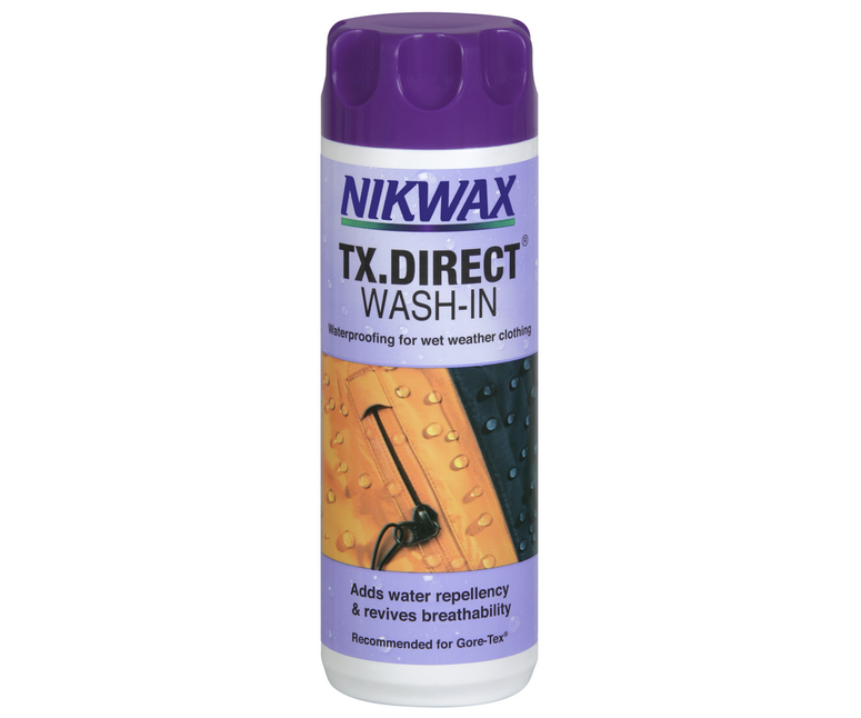 Nikwax TX.Direct wash-in waterproofing for wet weather clothing (300ml)