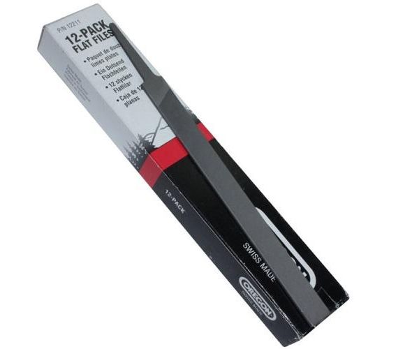 Oregon chainsaw flat files (Pack of 12)