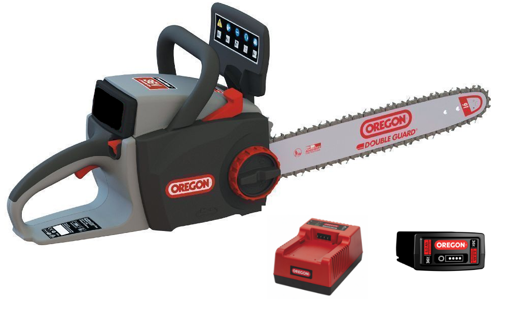 Oregon CS300 battery chainsaw kit  (16