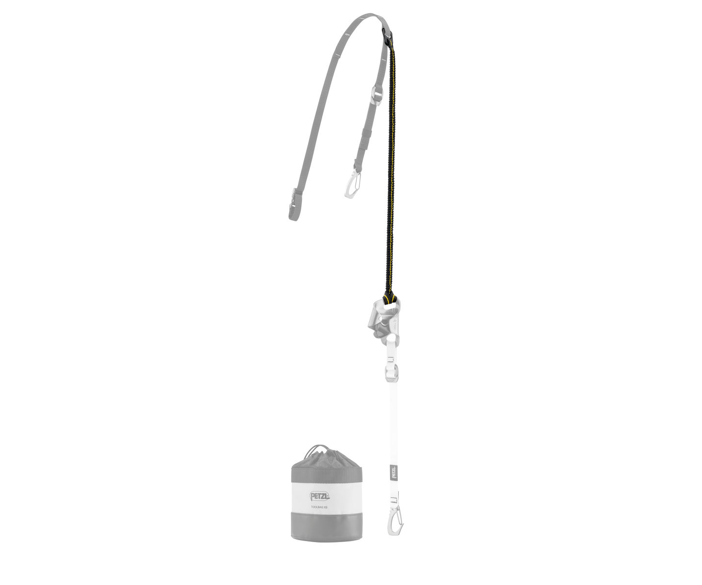 petzl elastic for knee ascent assemblies - 2