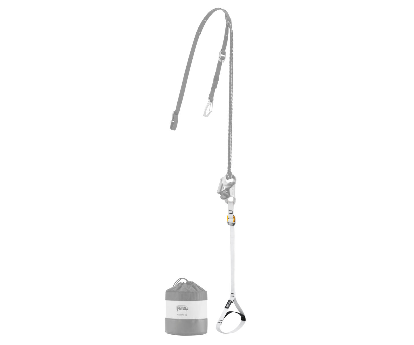 petzl lower strap for knee ascent loop assembly - 2