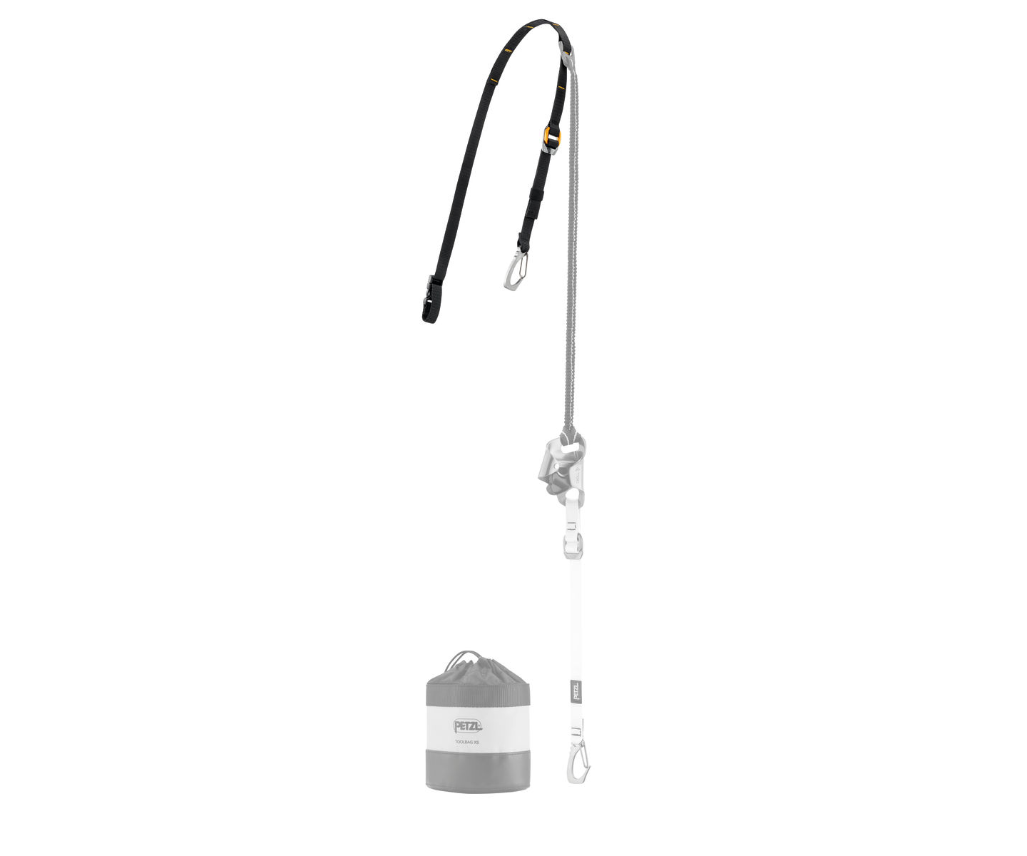 petzl upper strap for knee ascent assemblies - 2