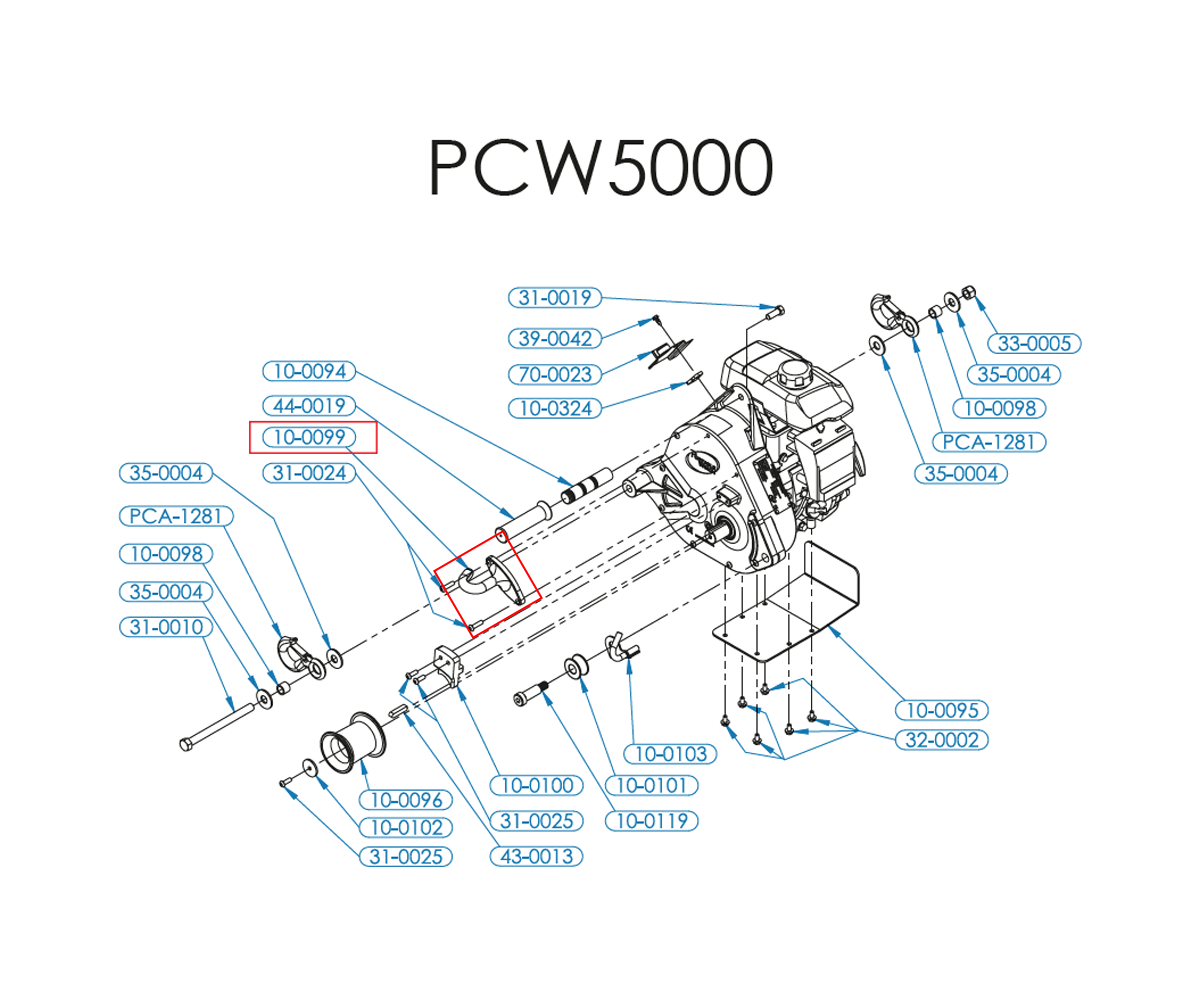 Portable Winch rope exit guide