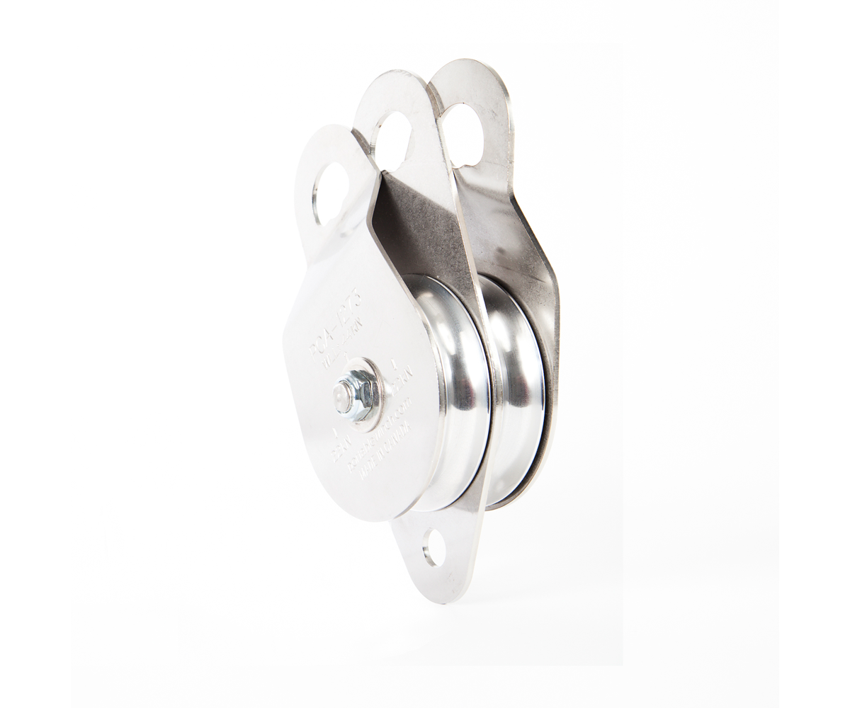 Portable Winch 135kN double swing cheek pulley