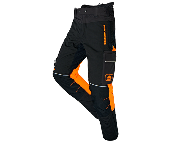 SIP Protection Samourai chainsaw trousers Type C, class 1 (Black/Orange)