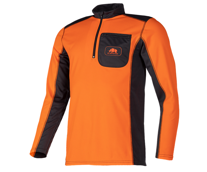 SIP Protection Technical long sleeve work T-shirt (Orange / Black)