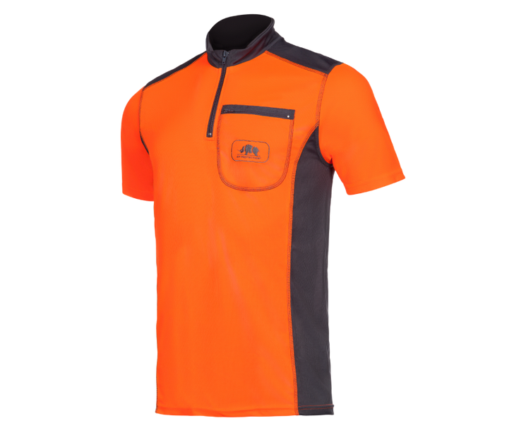 SIP Protection Technical short sleeve work T-shirt (Orange / Black)