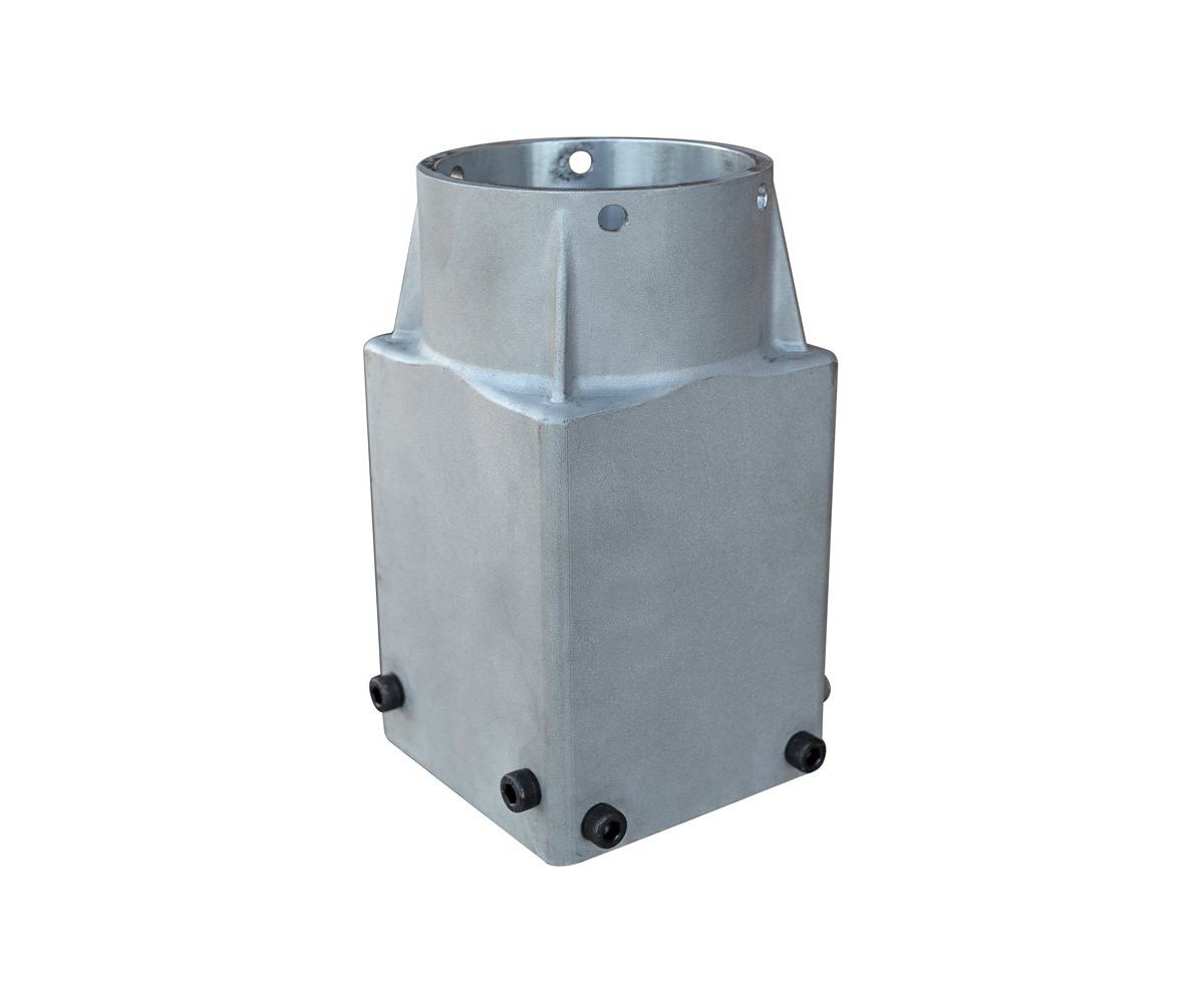 Portek square post holder for post driver (4