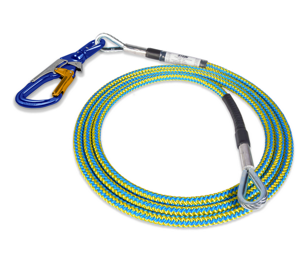 Stein wire core flip line with 3-way twister snap