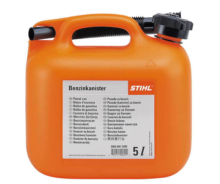 Stihl 5 litre petrol can (orange)