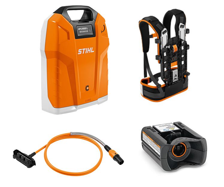Stihl AR 2000 L backpack battery (Battery kit (with carrying system, connecting cable & AP adaptor))