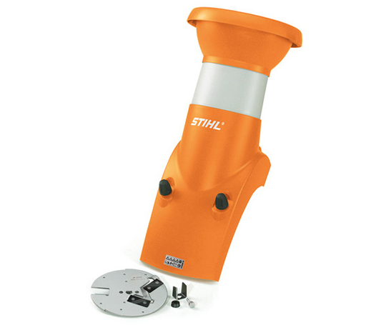 Stihl ATZ 150 inclinded chipper feed chute