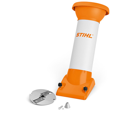 Stihl ATZ 300 S inclined chipper feed chute