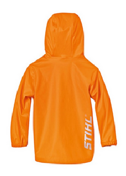 stihl children's rain jacket back