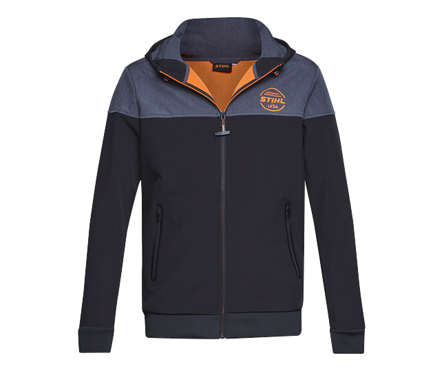 Stihl circle logo soft-shell jacket