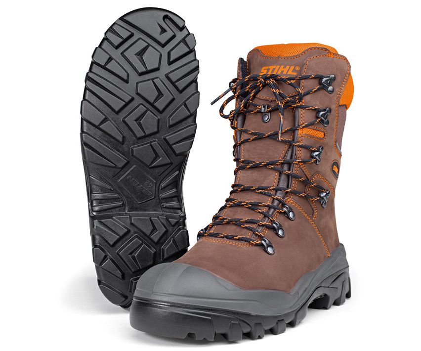 Stihl Dynamic S3 leather chainsaw boots (class 1) (48)