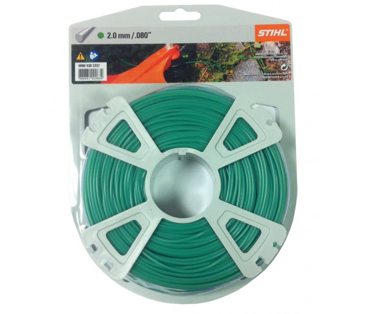 Stihl 2.0mm round, quiet strimmer line (Green)