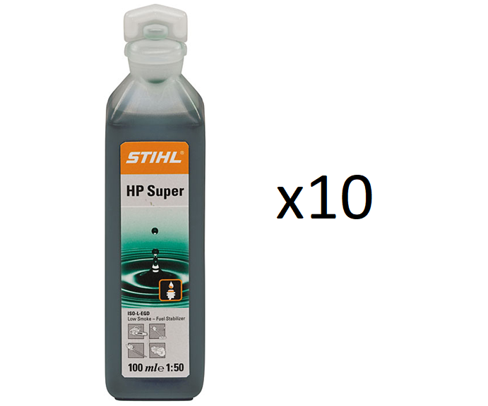 Stihl HP Super two stroke engine oil (1 shot) (box of 10)
