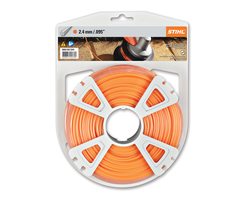 Stihl 2.4mm pentagon strimmer line