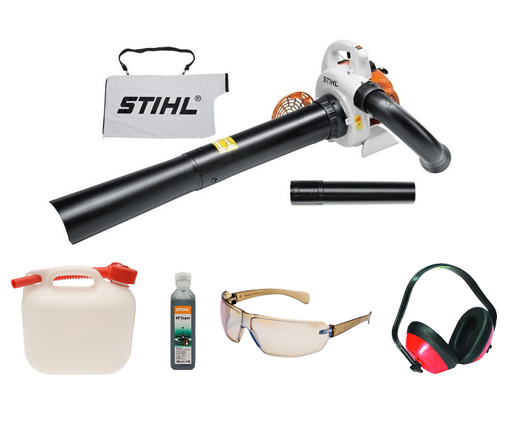 Stihl SH 56 C-E blower & vac (27.2cc) (Machine with PROMO BUNDLE)
