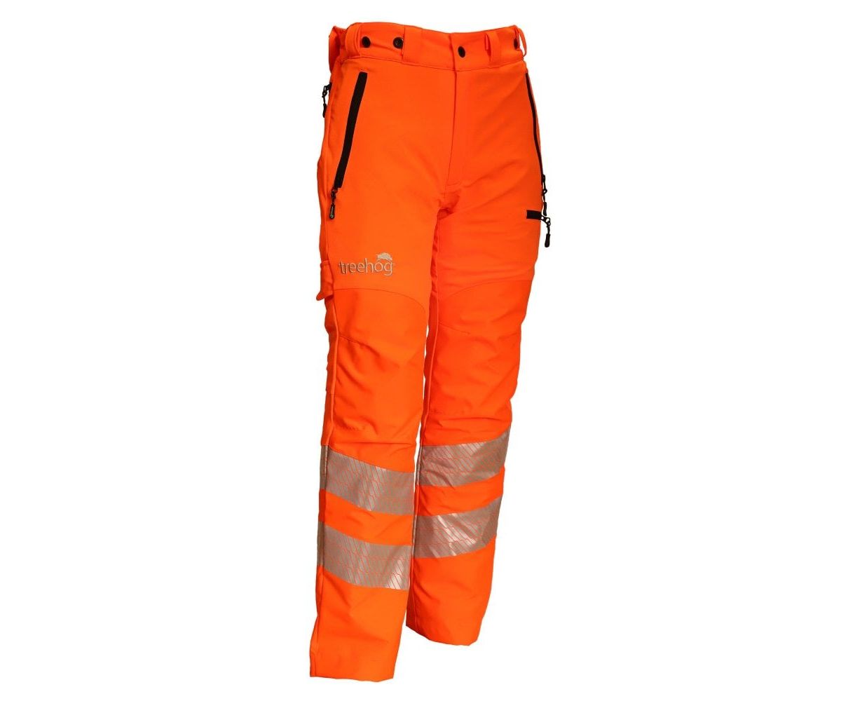 Treehog GO/RT chainsaw trousers Type C, Class 1 (Hi-viz orange)
