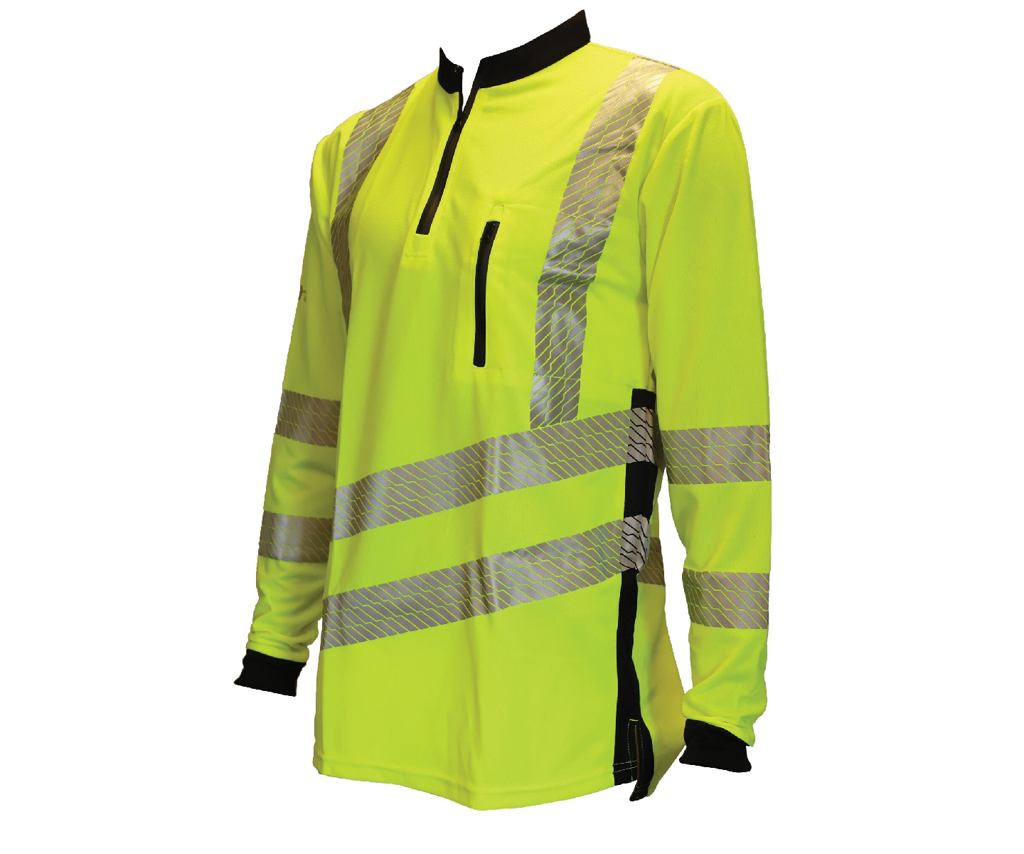 Treehog long-sleeve T-shirt (Hi-viz yellow)