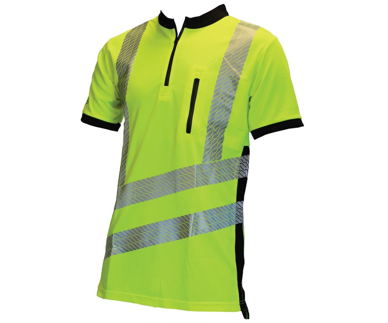 Treehog short-sleeve T-shirt (Hi-viz yellow)